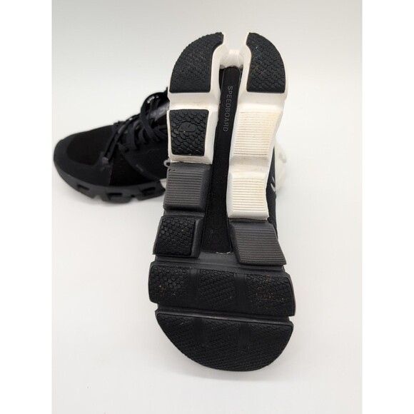 On Cloudflyer 4 Womens Size 8.5 Black/White Athletic Running Shoes Sneakers - Picture 11 of 11